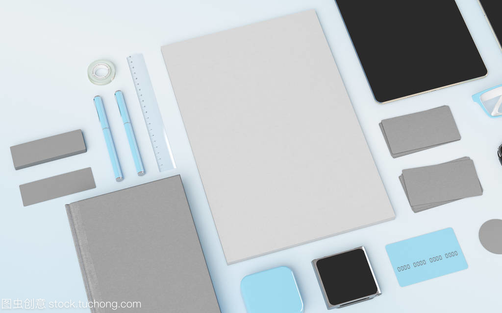 創新辦公小玩意 3D設計樣機模板引領辦公用品新潮流